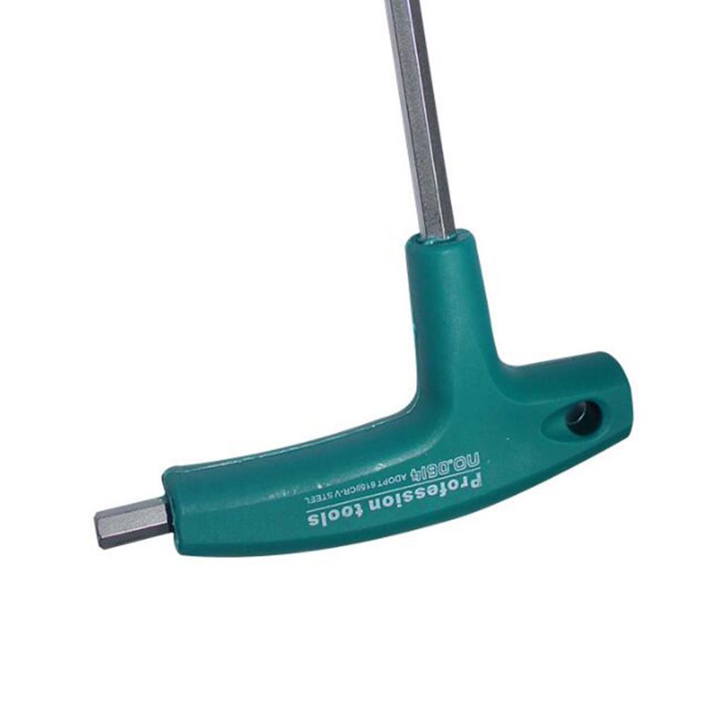 T-Handle Spanner Allen Key Hex Wrench Cr-v Alloy Flat Head Hexagon Universal Screwdriver Hand tool Universal Quick Snap Adapter