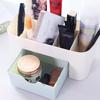 Plastic Desktop Cosmetic Box with Small Drawer Multifunctional Desk Storage Box