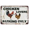 Mfoever Tin Sign SQDGLZ Vintage Keep Gate Closed Chickens Tin Sign Metal Sign Shop Plate Home Bar Wall Decor Sticker Decoration Plaque Poster