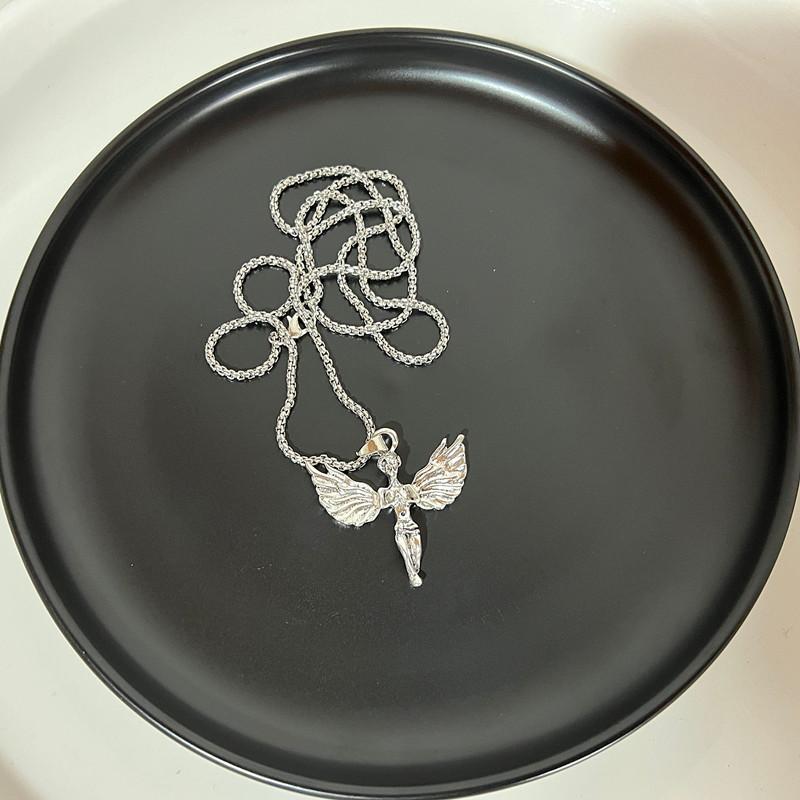 Винтажное ожерелье-чокер с жемчугом, любовью, бабочкой, пауком, ожерелье для мужчин и женщин, готическое ожерелье в стиле хип-хоп с крестом и луной, длинные ювелирные изделия на Хэллоуин