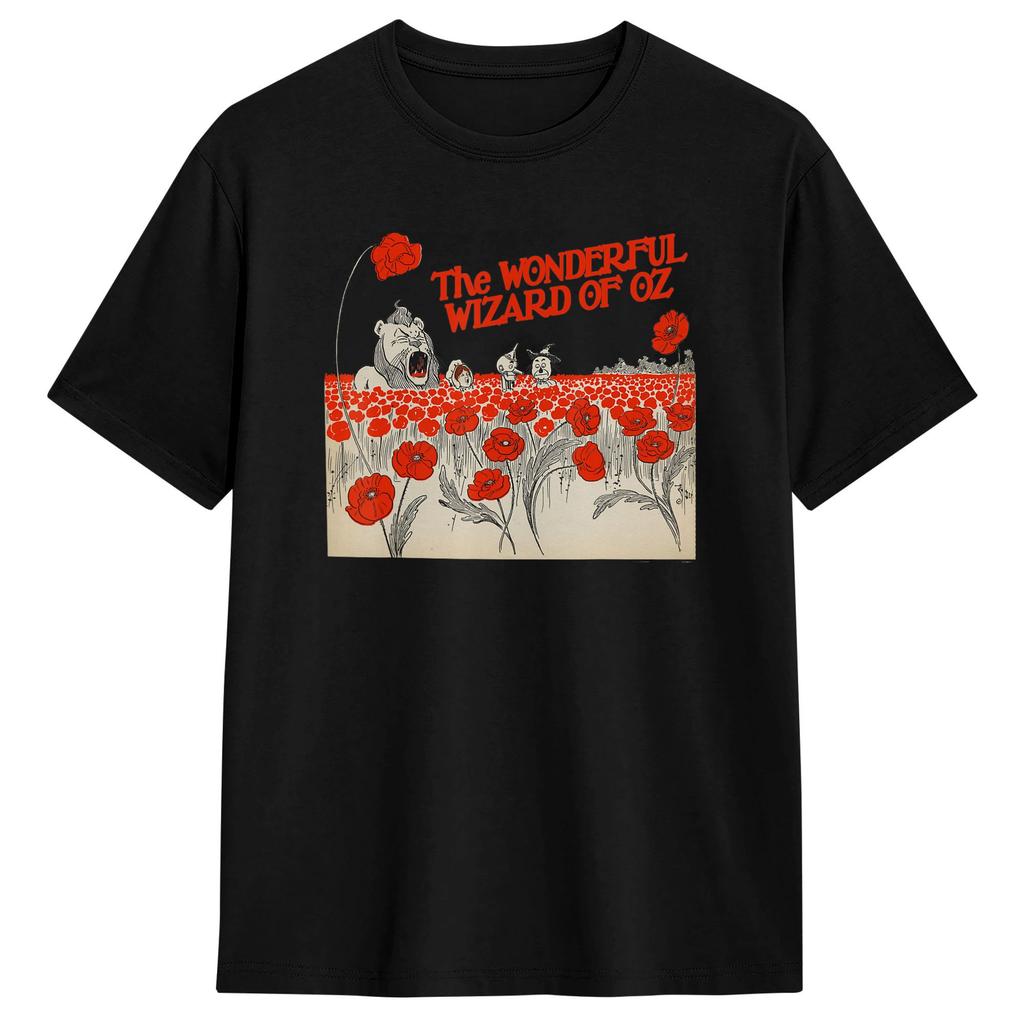 Unisexs Wizard of Oz Crystal Ball T Shirts Cotton Tees Summer 2026 New Streetwear T Shirt Casual Unisexs Clothing Womens T Shirt