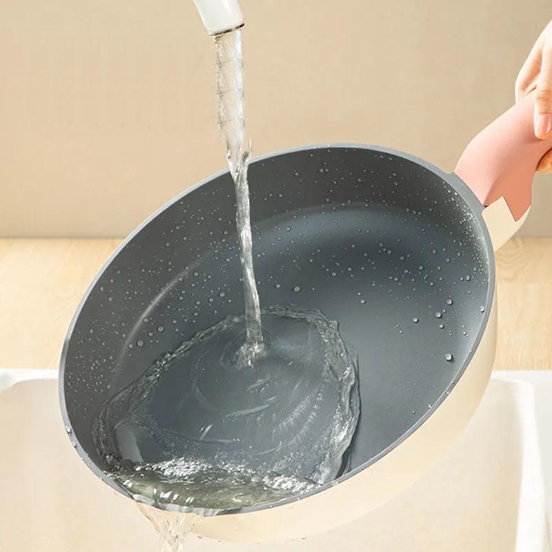 Сковорода Вок с антипригарным покрытием, бытовая сковорода для блинов, ручная сковорода для блинов, кухонная утварь