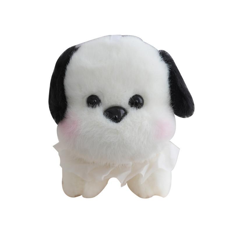Soft And Cuddly Plush Cartoon Puppy Keychain Toy Perfect For Couples And Kids