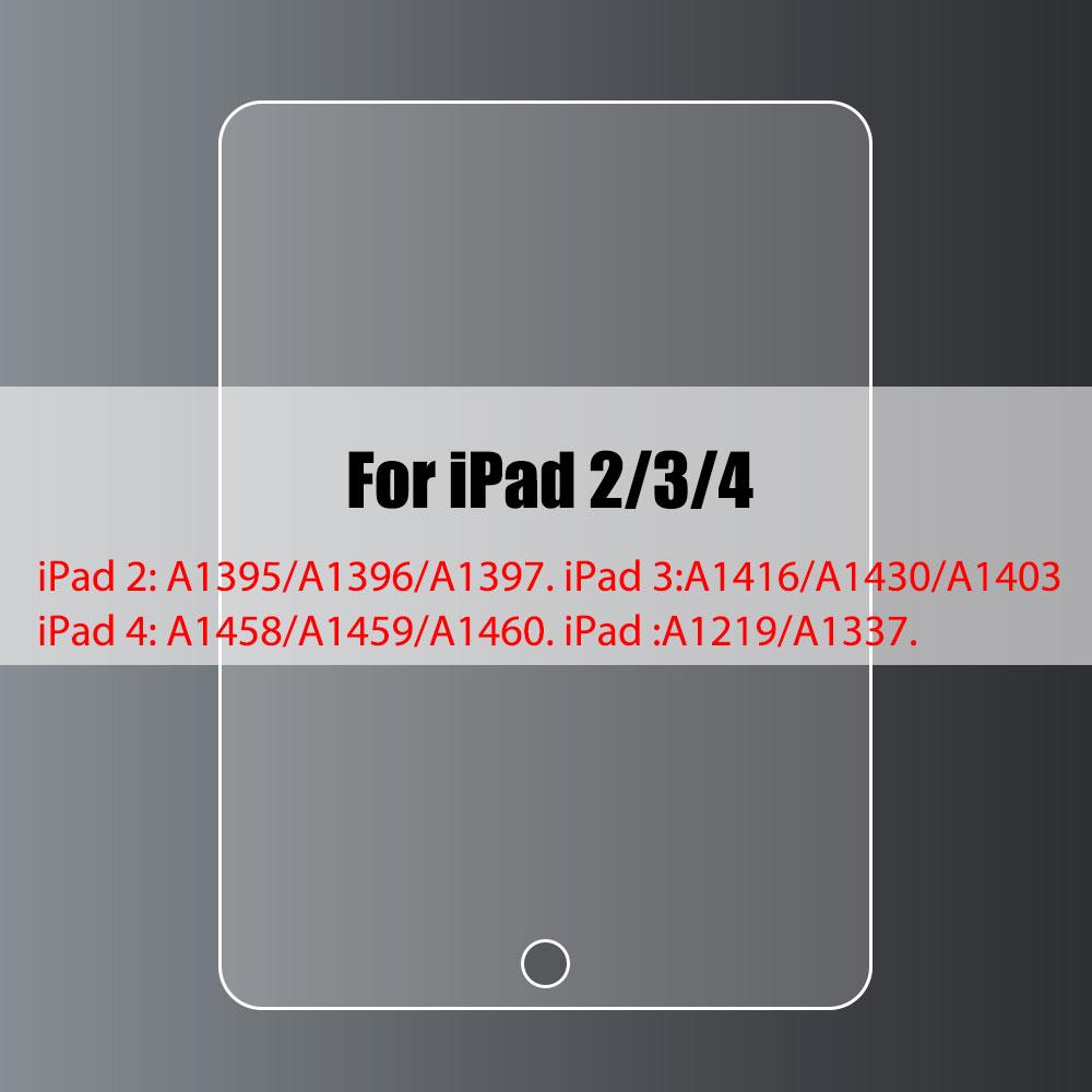 Tempered Glass Screen Protector For iPad 10.2 9.7 10. 5 10.9 Pro 11 New iPad 10 9 8 7 6 5 Air 4 3 2 Mini 2020 2021 2022