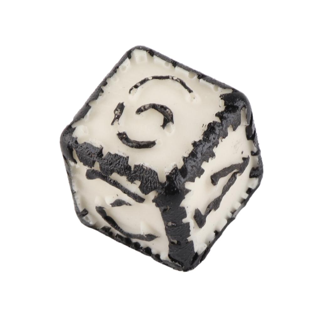 Светящиеся кости скелета 6-гранные кости Винтажные кости скелета светящиеся в темноте Декоративное украшение