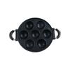 Aluminum 7-Hole Cake Cooking Pan Anti-scald Handle Cake Ball Plate Grill Pan Takoyaki Maker  Scones