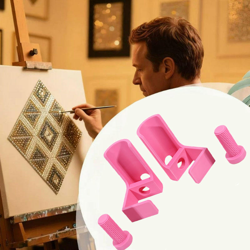 Diamond Painting Scroll Holder Clamp Table Clip Easy Roll Up Craft Supply Organizer Diamond Painting Tool