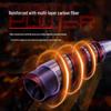Guangwei Hao Shui Gen 2 Carbon ML Fast Action Freshwater Lure Rod with Long Cast Gun/Straight Handle for Bass Asp.