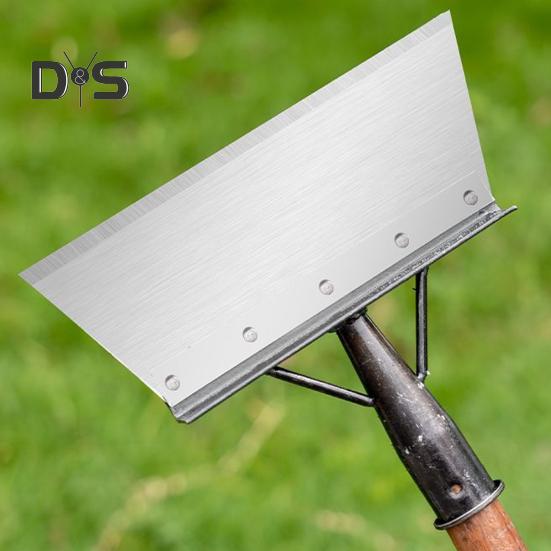 Многофункциональная лопата для очистки, лопата для прополки и посадки, острое лезвие, длинная ручка, лопата для удаления сорняков, сверхмощный садовый инструмент