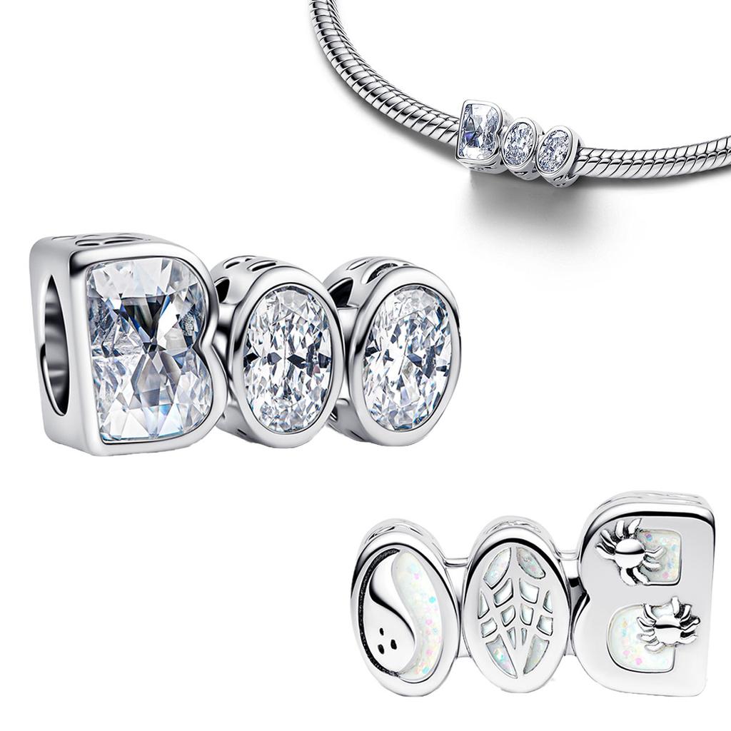 Аутентичные медные золотистые круглые шармы Лошадь Лев Замок бусины Браслеты Ожерелье Женские Рождество Хэллоуин DIY Подарок