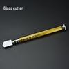 Роликовый стекло- и плиткорез с металлической ручкой - Инструмент для насечки плитки и зеркал