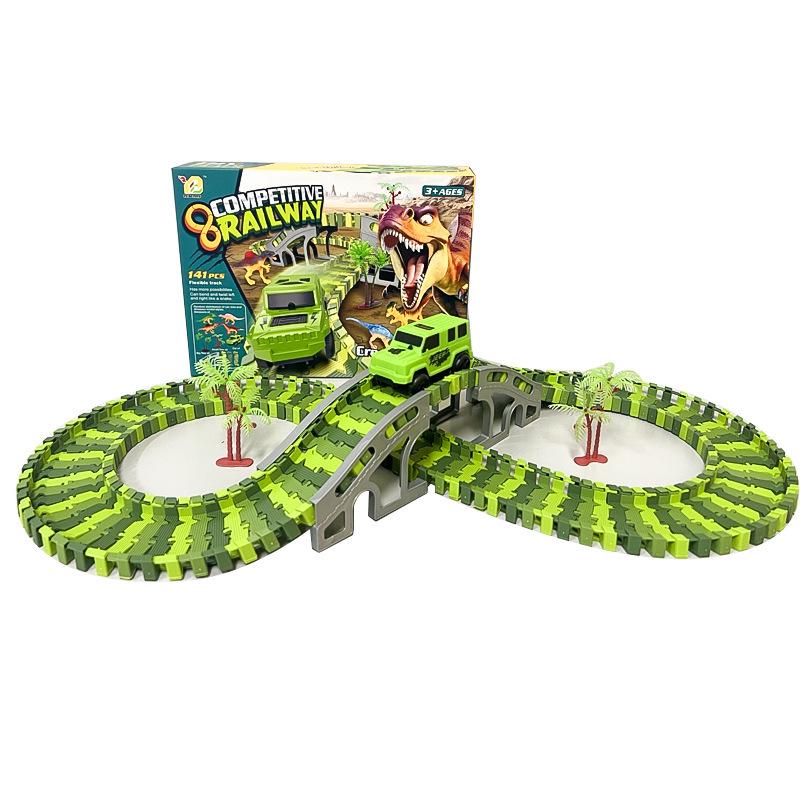 Сделай сам Модульный Электрический Трек Машинки Конструктор для Детей - Инженерная и Образовательная Игрушка