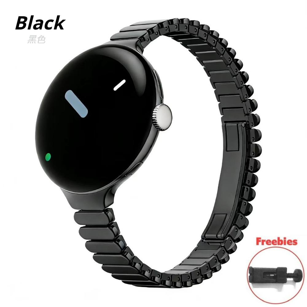 Металлический ремешок для Google Pixel Watch 4 41 мм из нержавеющей стали, сменный браслет для Pixel Watch 3 41 мм, ремешок-браслет для умных часов