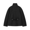 2026 spring new European and American cross-border women's clothing street fashion stand-up collar short coat coat w04 19082