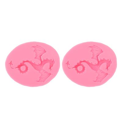 2шт силиконовая форма для помадки пищевая безопасная без запаха мягкая DIY форма для украшения торта для поделок