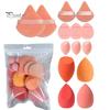 14Pcs/Set Powder Puff Makeup Sponge Kit Latex Free Foundation Blending Liquid Powder Cream Application Beauty Sponge Blender Women Makeup Tools