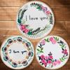 1pc Floral Embroidery DIY Fabric Craft Kit, Creative Craft Sewing Kit