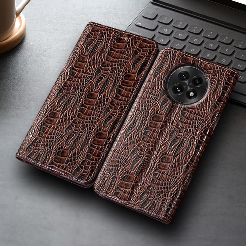 Чехол-книжка Dragon Claw из натуральной кожи для Oneplus 6 6T 7 7T 8 8T 9 9R 9T 10 10T 10R 11 12 12R 13 13T 13R 15 Pro Обложка Карманные отделения для карт