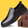 Новая мужская обувь весной, мягкий верх и мягкая подошва, деловая повседневная кожаная обувь, удобная и универсальная кожаная обувь, мужские