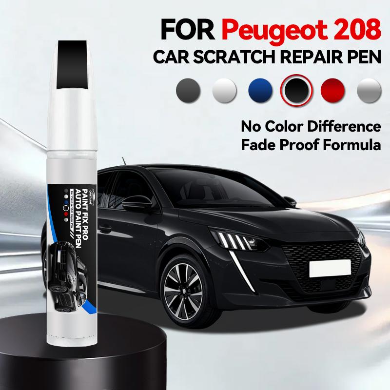 Для Peugeot 208 2012-2025 B21 P21 Карандаш для подкраски царапин Удаление царапин DIY Автоаксессуары Черный Белый Синий Серый Желтый
