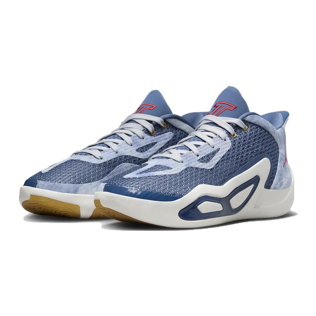Air Jordan Tatum 1 GS Деним Детские Кроссовки Синий Камень-Синий Университетский-Красный DX5359-400