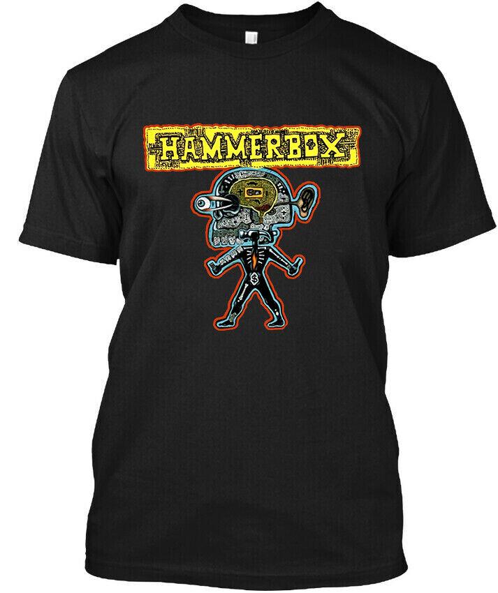Hammerbox Numb Американская Классика Ретро Арт Логотип Футболка Размер S-5XL Унисекс Футболка