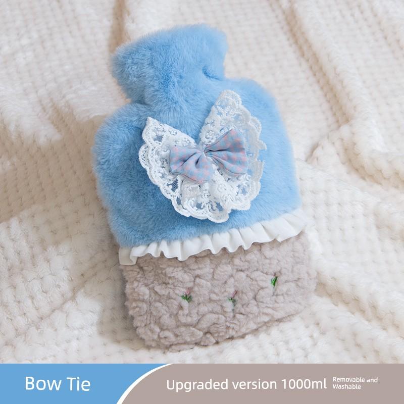 Hot Water Bag Hot-Water Bag Water Injection Irrigation Edible Silicon Explosion-Proof Aunt Hot Compress Special Heating Pad Hot Water Bag