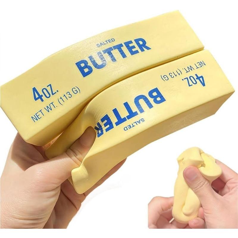 Мягкая игрушка Butter Stick, мягкая игрушка Butter Stick для снятия стресса, мягкая игрушка Butter Stick, ароматизированная сенсорная игрушка с медленным ростом