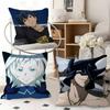 1pc Anime Shangri-La Saiga-0 Emel Pillow Case Fashion Square Pillowcase Bedroom Sofa Room Ins Decoration Leisure