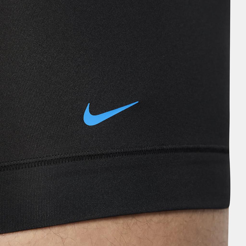 Nike Трусы-боксеры Dri-FIT Essential Micro Stretch Soft, 3 пары, мужское нижнее белье, черные, KE1156-017