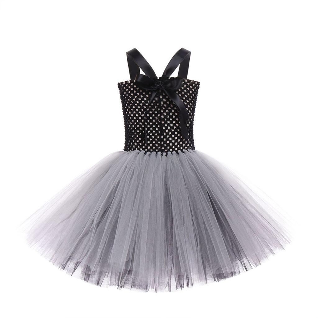 Девочки Хэллоуин Накидка Клетчатое Платье Без Рукавов Комплект из 2 предметов