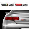 Автомобильная наклейка VRS, металлическая эмблема, наклейка на переднюю решетку для Sk/oda VRS Octavia Kamiq Kodiaq Karoq Tour RS Superb Yeti Fabia Rapid