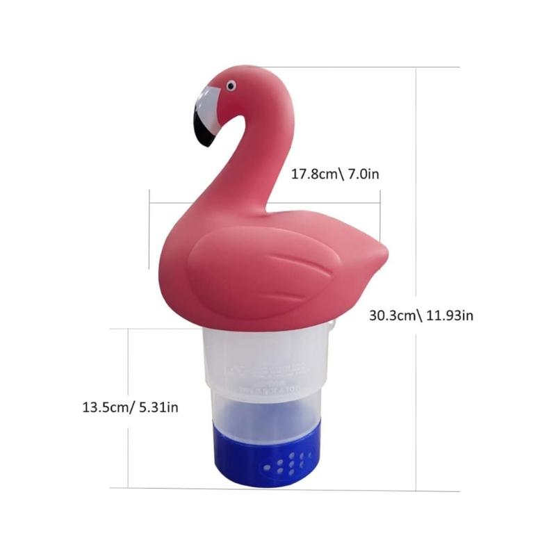 3 Unit Swimming Pool Chlorine Tablet Floating Device constructed From Strong ABS For Water Maintenance