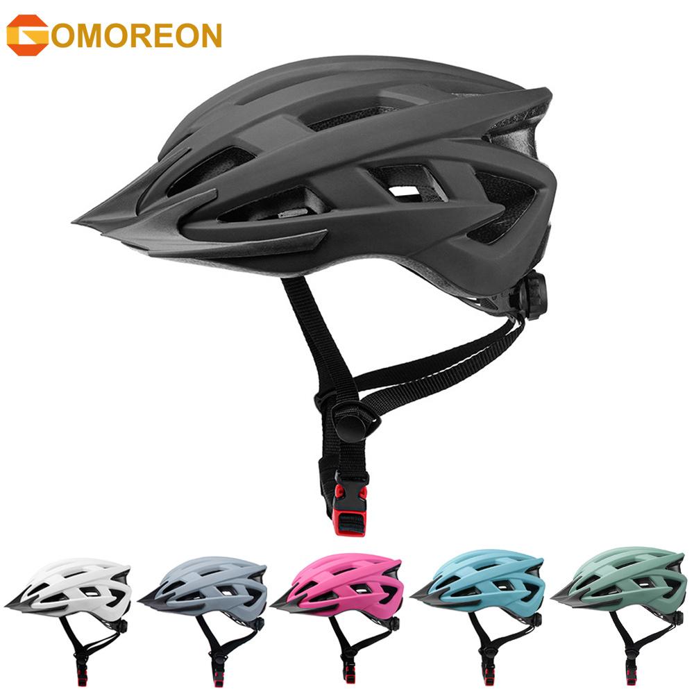 Bike Helmet for Adult Men Women with Suggested Fit 58-62cm, Lightweight with Adjustable Side and Chin Strap, Bike Accessories
