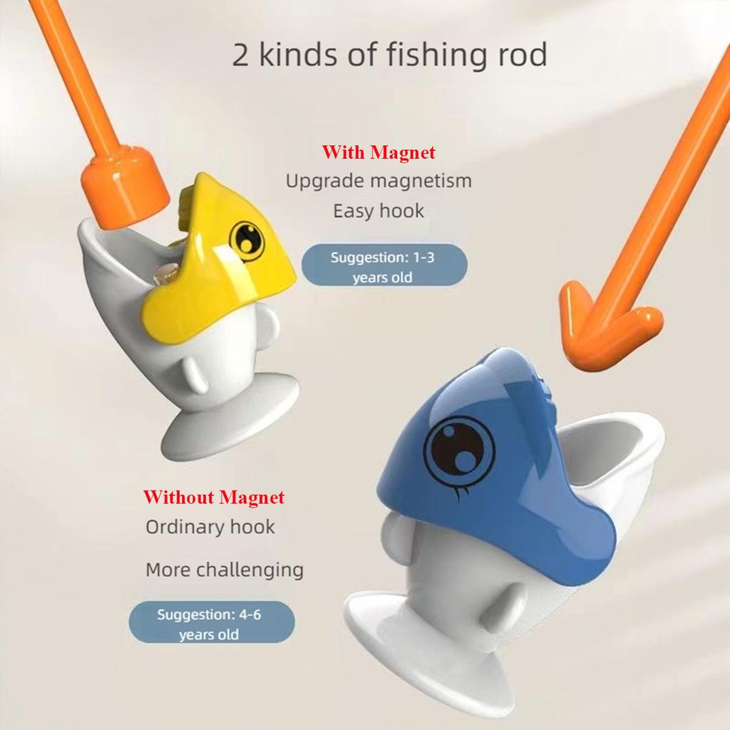 Dinosaur Simple Magnetic Fishing Toys Play Rod Game Toys For Children Baby Montessori With Rod Kids Educational No Rotating Gift