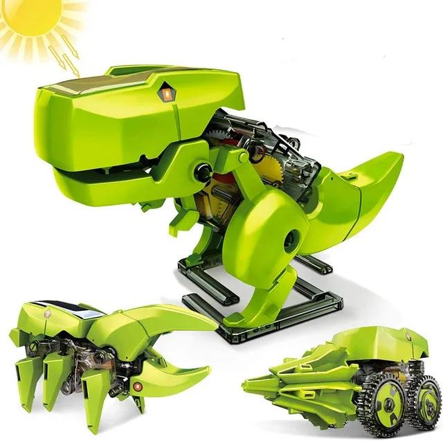 Solar Robot Toys Kits STEM Technology Science Kits Learning Astronaut Space Scientific Educational Toy for Kids Children Boys