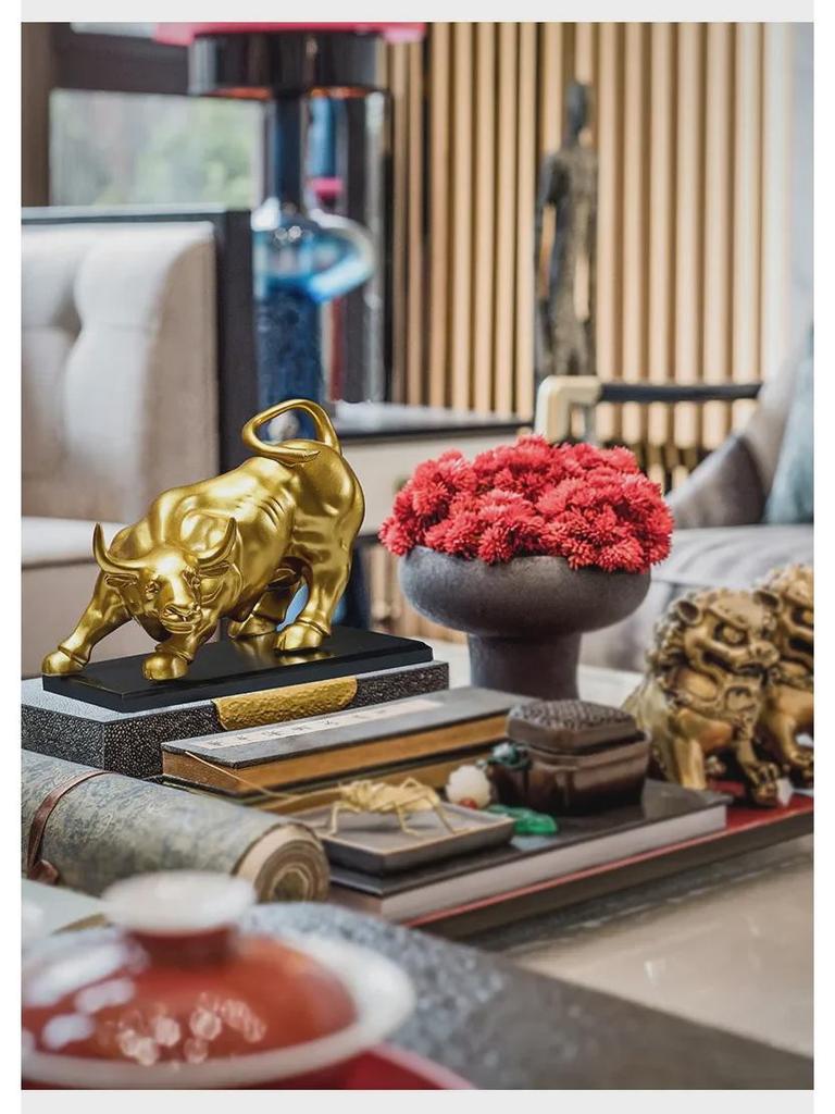Декор фигурки быка Тельца: Роскошное украшение для гостиной и винного шкафа с бесплатной доставкой — идеальный декоративный подарок для мужчин