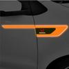Car Sticker Reflective Arrow Sign Tape Warning Safety Decals Auto Exterior Accessories For Honda Civic XR-V HR-V City Accord Fit