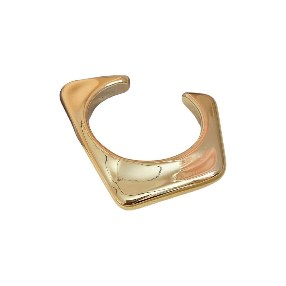 Европейский Американский Стиль Манжеты Браслеты АБС Акрил Преувеличенный Браслет Широкий Открытый Браслет Подарок