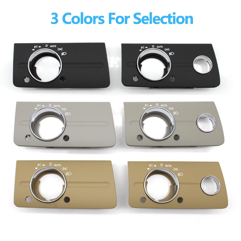 LHD передняя левая приборная панель, фара, переключатель, накладка, замена накладки для Mercedes Benz W211 E Class 320 350 550