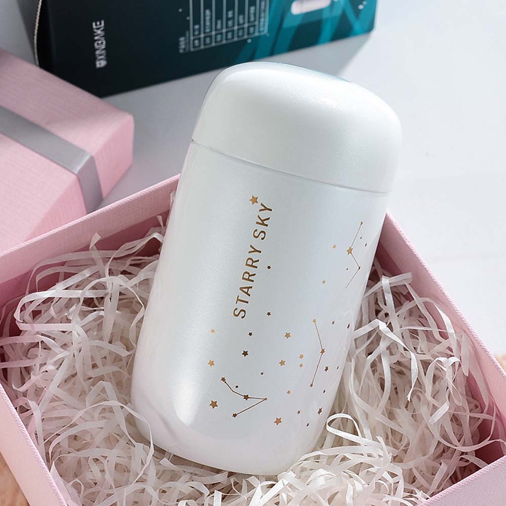 Стальная Герметичная Звездное Небо Дорожная Термокружка для Кофе Кружка-Термос Термос-Кружка Бутылка для Воды Термос