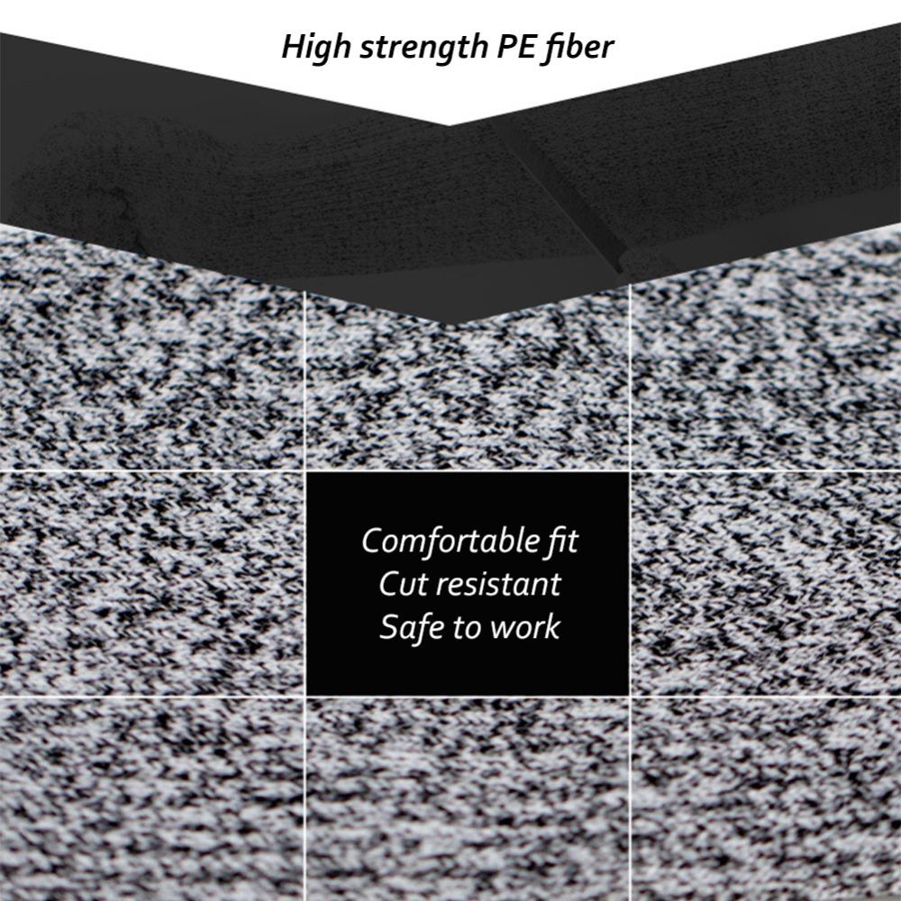 5 Anti-puncture Cut-Resistant Anti Cut Gloves HPPE Cut Resistan Skin-friendly Arm Protection Sleeve