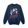 Girls Batman Into Action Sweatshirt