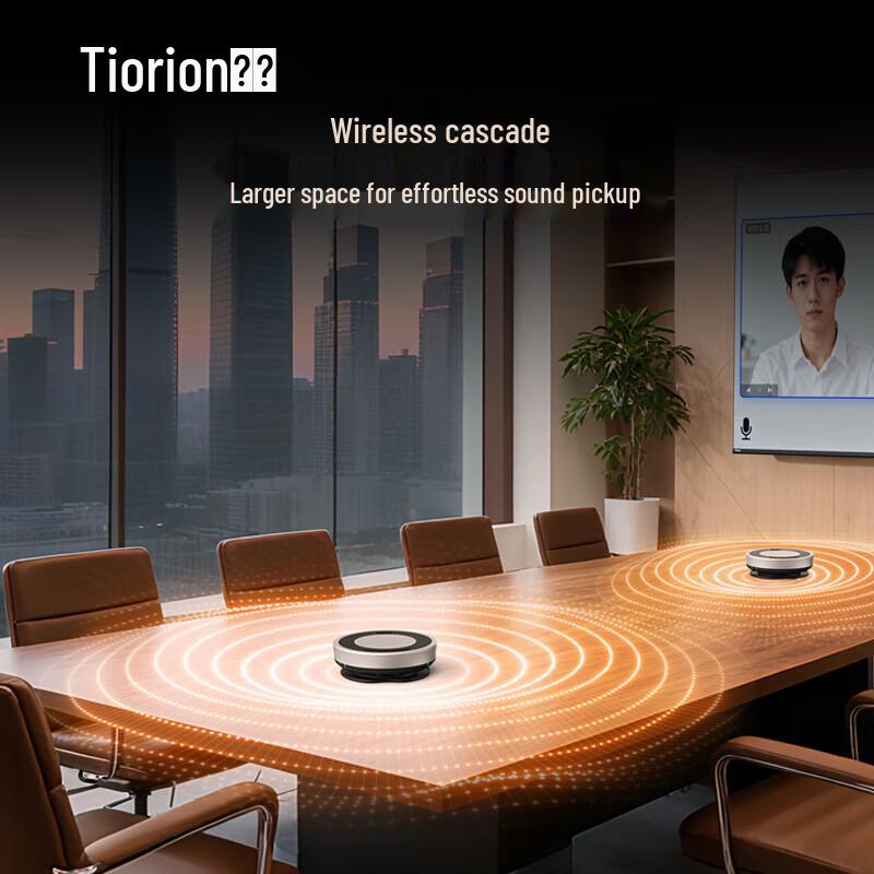Horion HM-5E Omnidirectional Conference Microphone with Integrated Bluetooth Speaker (CN version)