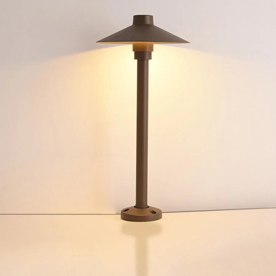 5 Вт наружный светодиодный светильник для ландшафтной дорожки водонепроницаемый садовый столбик с заземляющим колышком внешний газонный столбчатый светильник для лугов