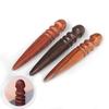 1PCS Multifunction Round Sandalwood Stick DIY Leather Tools Leathercraft Edge Trimmer Polishing Tool Milling Leather