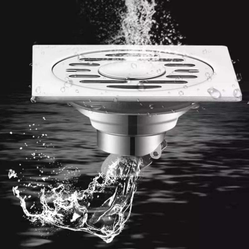 С сетчатой ​​решеткой, сетчатым фильтром для раковины, сливом для пола двойного назначения, аксессуарами для стиральной машины для ванной комнаты