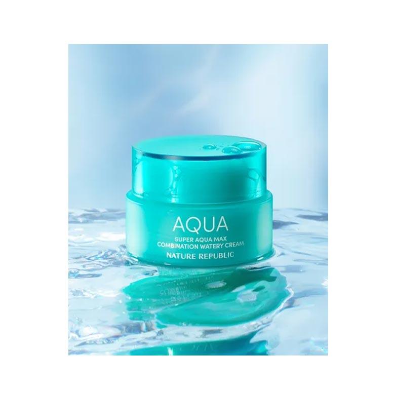 Nature Republic Комбинированный водянистый крем Super Aqua Max 80 мл