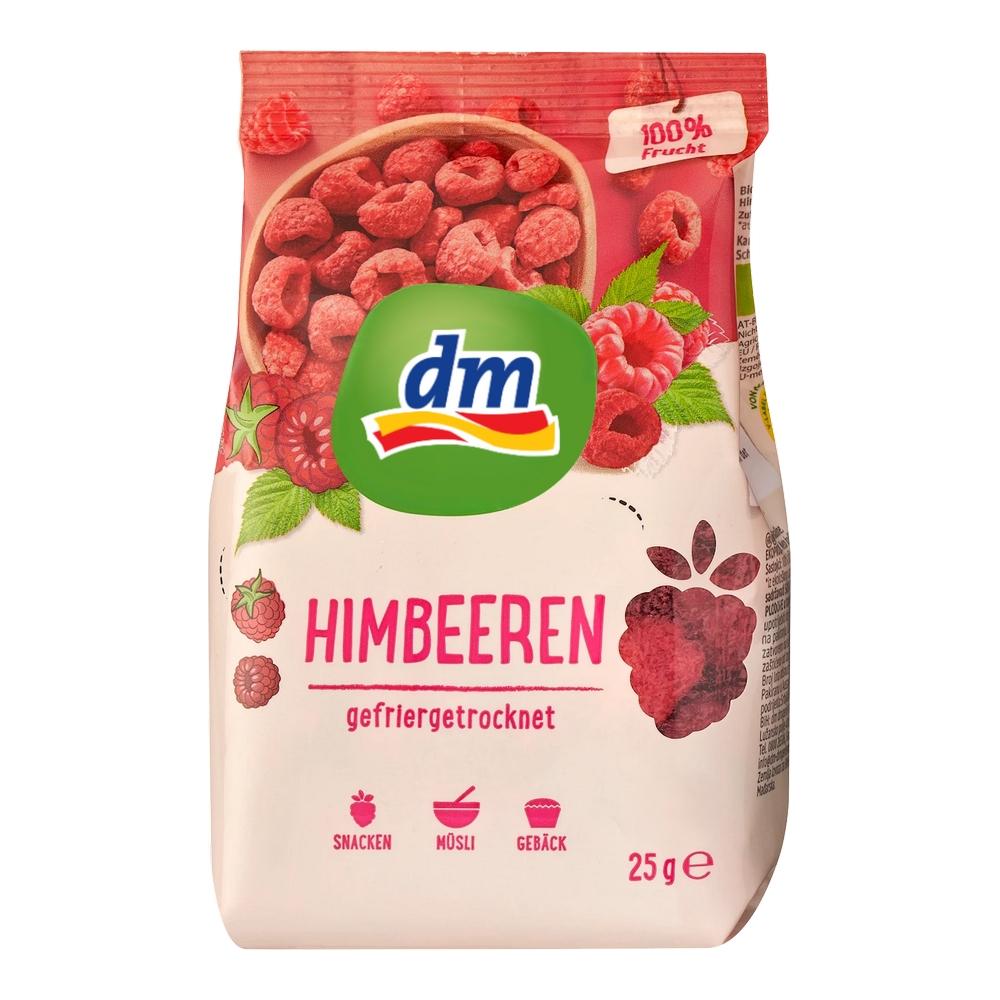 German Dm Freeze-Dried Raspberries 25G