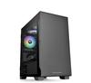 Thermaltake S100 TG Tempered Glass Mini Tower PC Case with Swing Door Panel CS7885 Black CA-1Q9-00S1WN-00